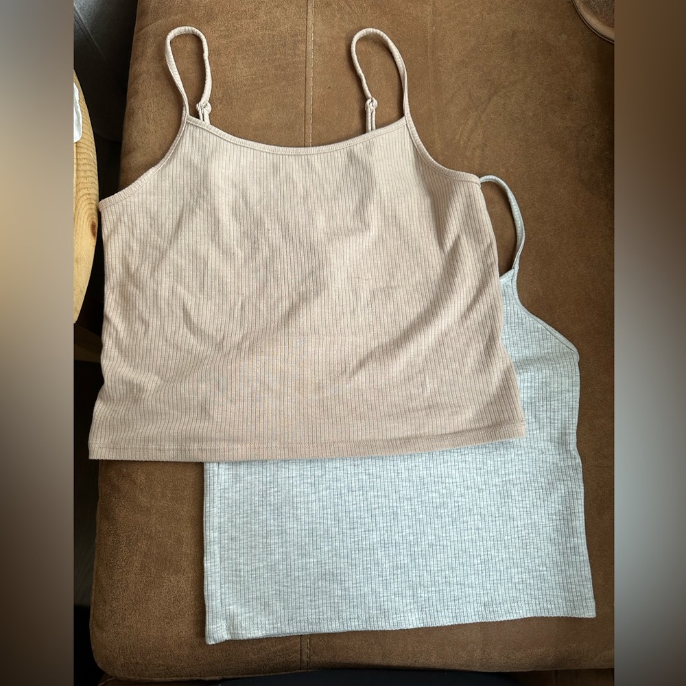 American eagle ribbed cami tanks
